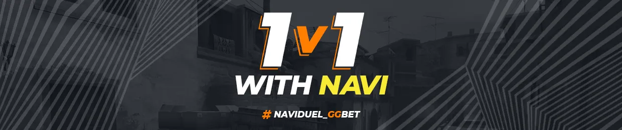 CS: GO game with NAVI players – 1x1